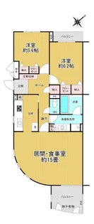 桜苑壱番街5号棟【3階】の間取り