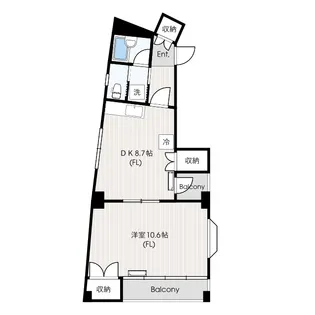 エトワール第二【2階】の間取り