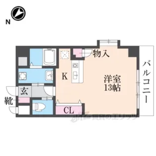 ウイング白川【2階】の間取り
