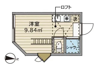 フェリスミーテ【1階】の間取り
