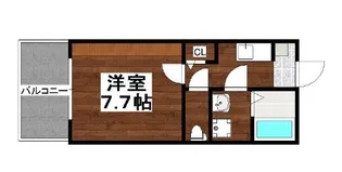 シーサイド. m【2階】の間取り