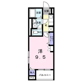 カーサ コロレ【2階】の間取り