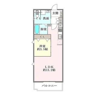 ラ・テール【3階】の間取り