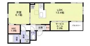 LUX【3階】の間取り