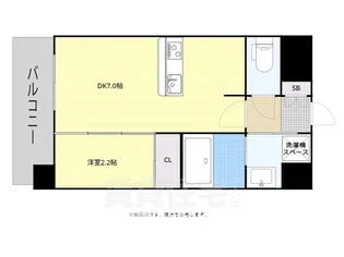 エンクレスト博多駅南FIT【10階】の間取り
