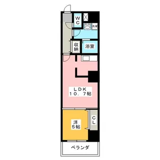 REGALO常盤【3階】の間取り