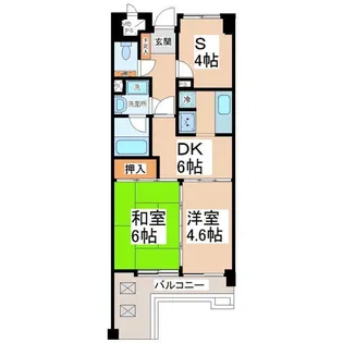 ライオンズステーションプラザ津々美【8階】の間取り