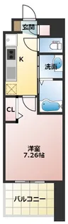 Luxe門真【3階】の間取り