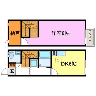 D-SQUAREの間取り