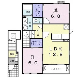 パライソ【2階】の間取り