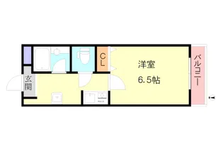 ソレイユ新伊丹【2階】の間取り