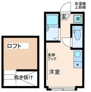 アーバンプレイス東新宿II・C【2階】の間取り