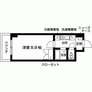 エル・セレーノ三田横山【2階】の間取り