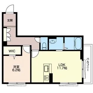Casa KKSY 1【2階】の間取り