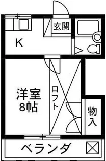 レーベ天川大島【1階】の間取り