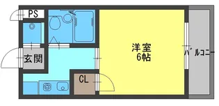メゾン大和田【4階】の間取り