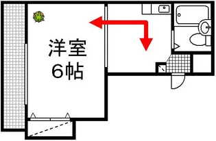 Esperanza竹屋町【4階】の間取り