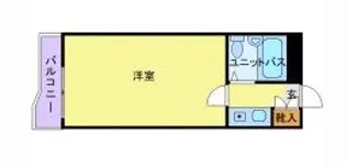 ラ・レジダンス・ド・アドラーブル【2階】の間取り