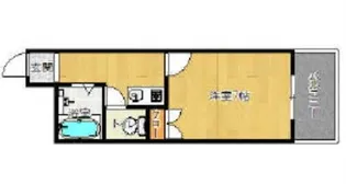 アルカ大手門【2階】の間取り