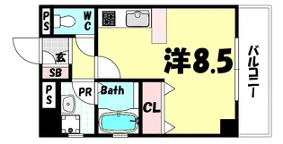 YEBISU.BLD神前【4階】の間取り