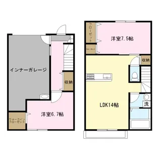浅川原ベースの間取り