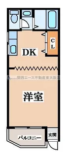 藤井マンション東花園【1階】の間取り