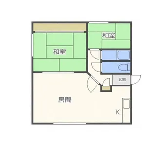 グリーンハイツ【3階】の間取り