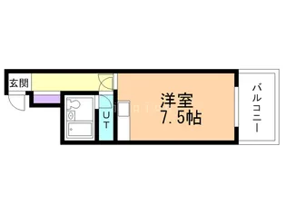 朝日プラザ堤町II【8階】の間取り