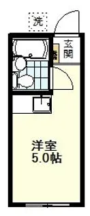 ニシコク・ハイツ【1階】の間取り