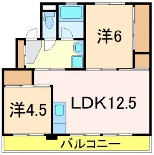 新潟県長岡市与板町江西4【マンション】の間取り