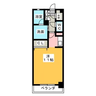 サンマリーノ【8階】の間取り