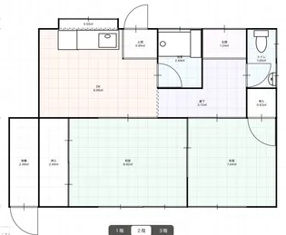 三重県四日市市尾平町【一戸建】の間取り