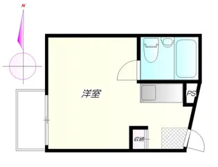 オーシャンヴィレッジII【3階】の間取り