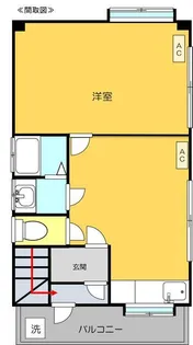 メゾン府中【3階】の間取り