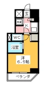 ドルチェ東京・八重洲通り【2階】の間取り