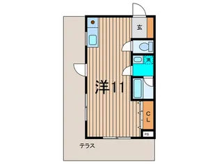 アクアエリアス鎌倉【1階】の間取り