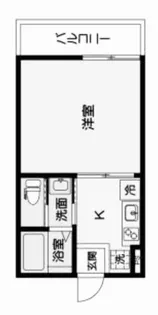 広島県福山市東川口町2【アパート】の間取り