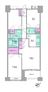 3LDKの間取り画像