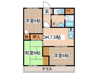 サトウハイツの間取り