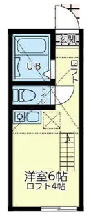 1Rの間取り画像