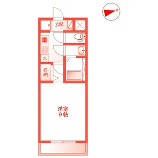 グランアイリス本厚木【3階】の間取り