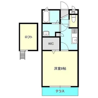 ベルベ稲村ヶ崎【1階】の間取り