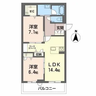 ReOrient 上浜町【1階】の間取り