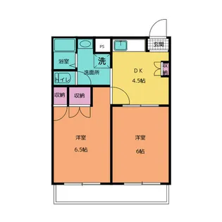 カーサK-1【2階】の間取り