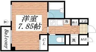 メゾン・ド・ヴィレ 須磨潮見坂【4階】の間取り