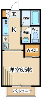 東京都杉並区上高井戸1【アパート】の間取り