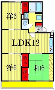 千葉県船橋市飯山満町2【アパート】の間取り