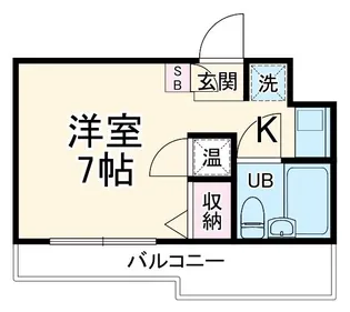 メゾン・ド・ヴァルセ【3階】の間取り