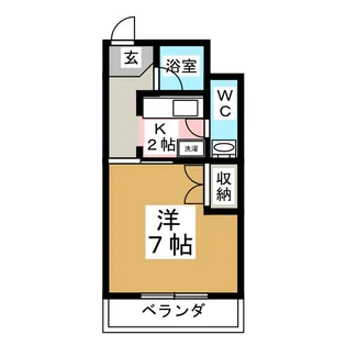エクセレントハイツ【3階】の間取り