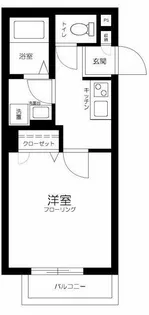 ベルリードキンモクセイ【2階】の間取り